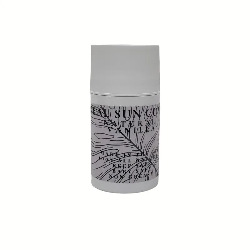 Real Sun Cover Sunscreen Reef Safe Natural Face Stick
