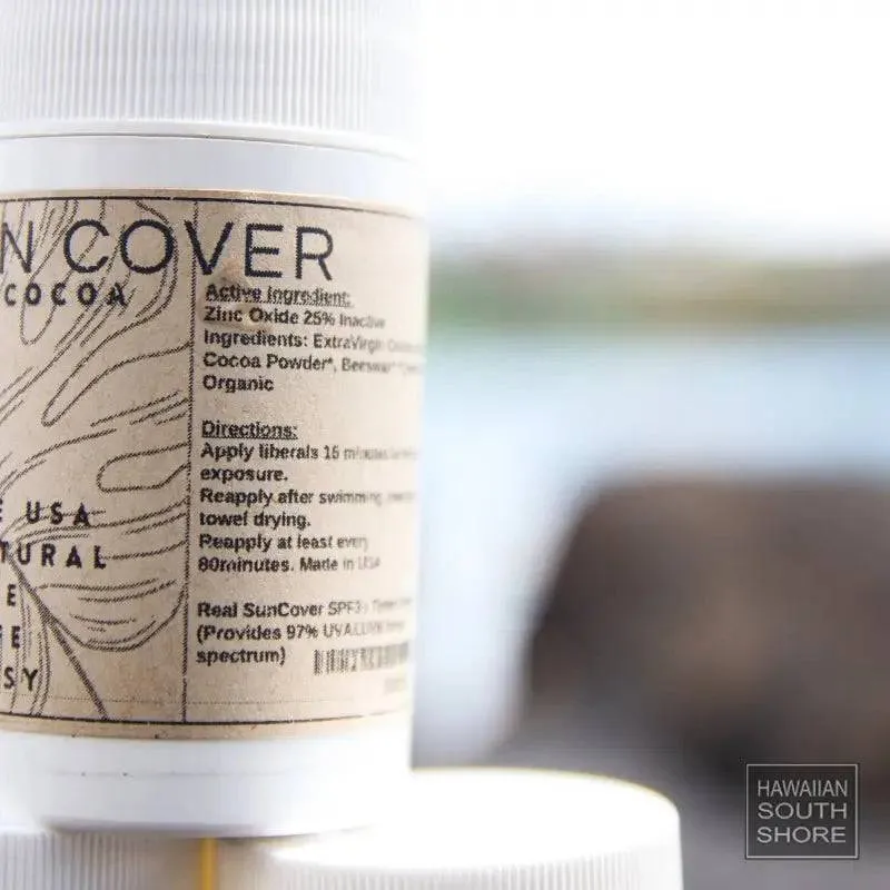 Real Sun Cover Sunscreen Reef Safe Natural Face Stick