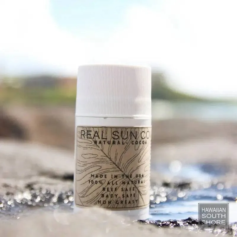 Real Sun Cover Sunscreen Reef Safe Natural Face Stick