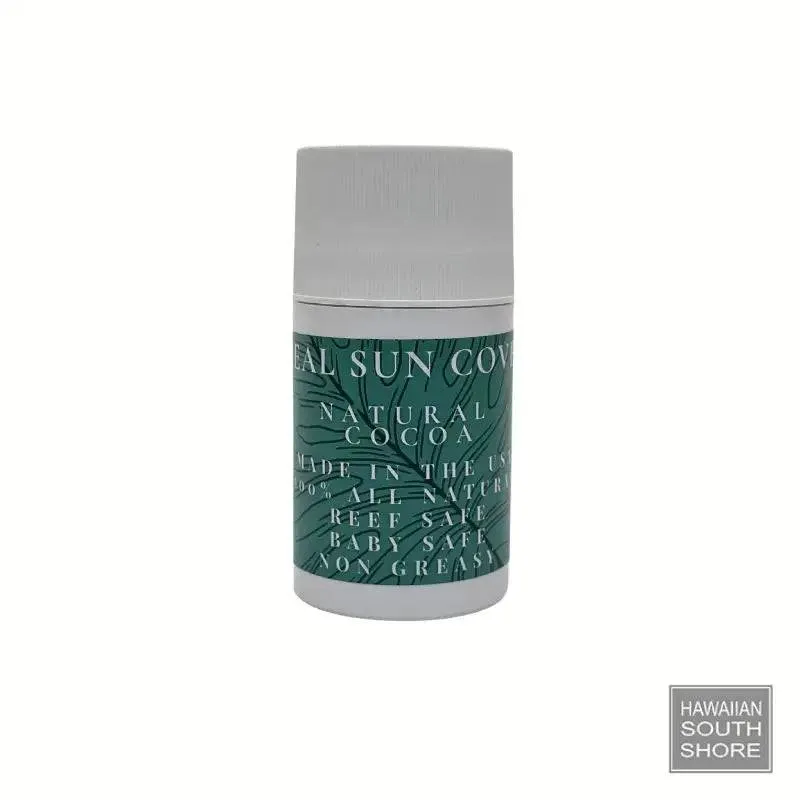 Real Sun Cover Sunscreen Reef Safe Natural Face Stick