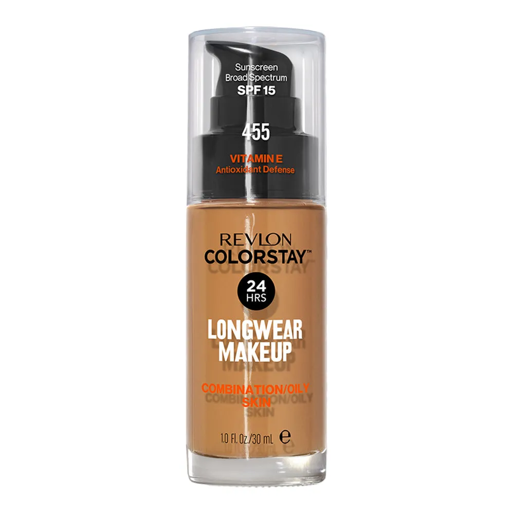 Revlon ColorStay Longwear Makeup Combination/ Oily Skin SPF 15 30.0ml 455 HONEY BEIGE