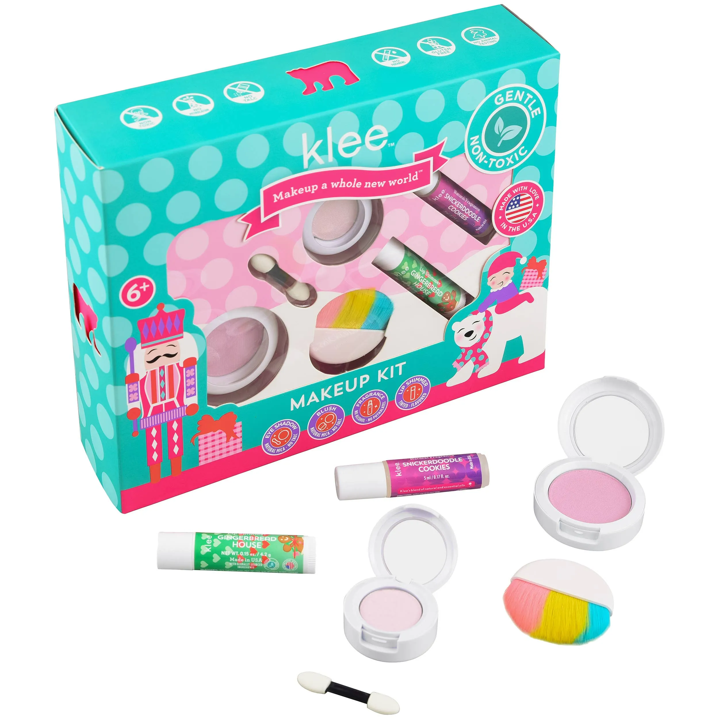 Santa's Chalet - Holiday 4PC Mineral Makeup Kit: Santa's Chalet