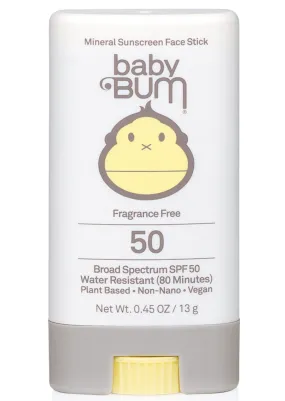Sun Bum Baby Bum SPF 50 Sunscreen Face Stick