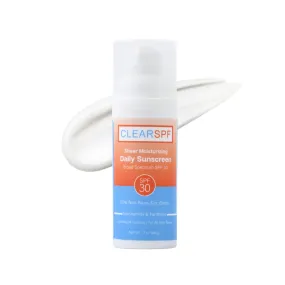 Suntegrity ClearSPF Sheer Moisturizing Daily Sunscreen, Broad Spectrum SPF 30