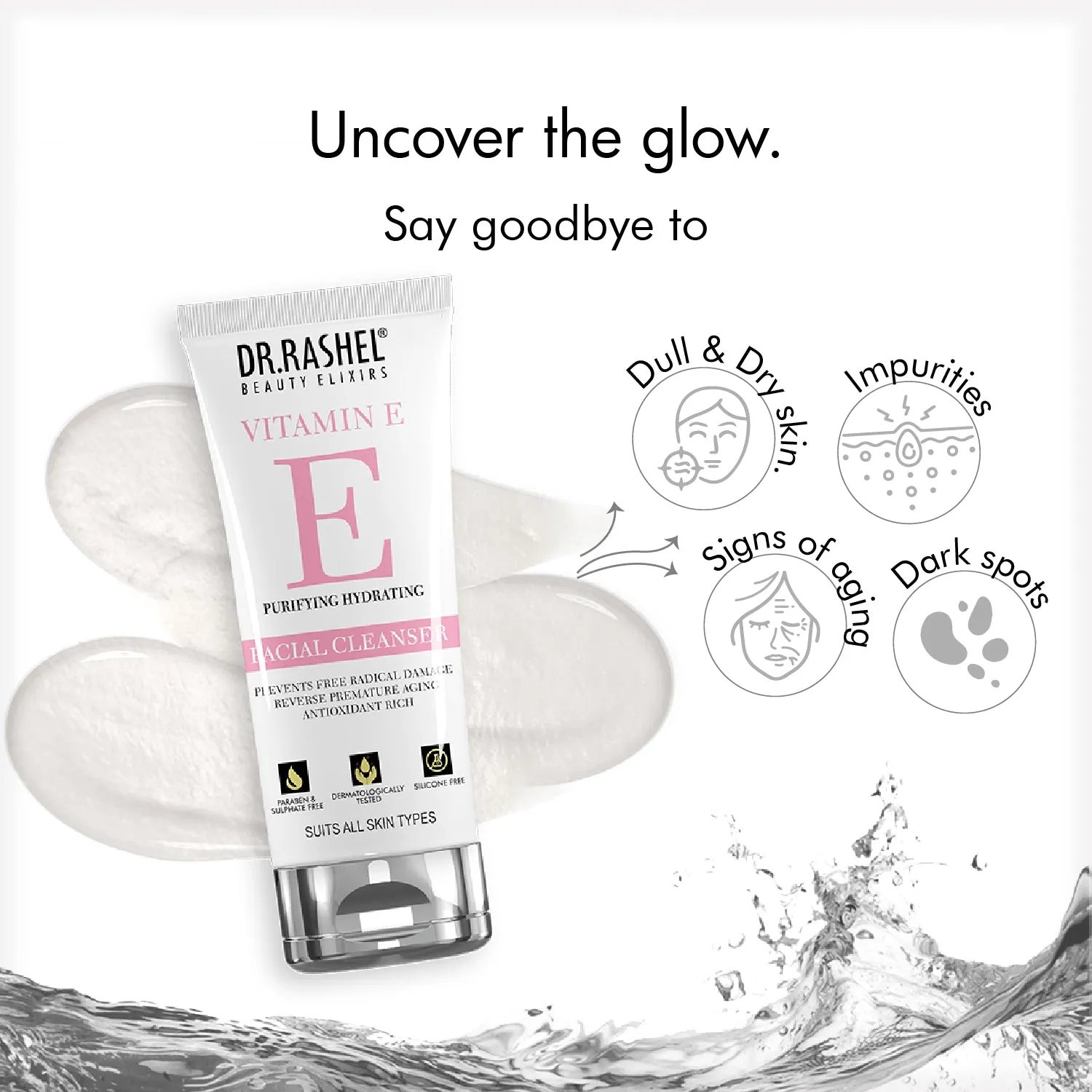 Vitamin E Facial Cleanser - 80 Ml